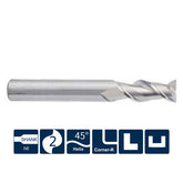 G-UA100-R2 2 Flute Corner Radius Endmills - Big-tools Industrial Supply Tools for Metal Cutting
